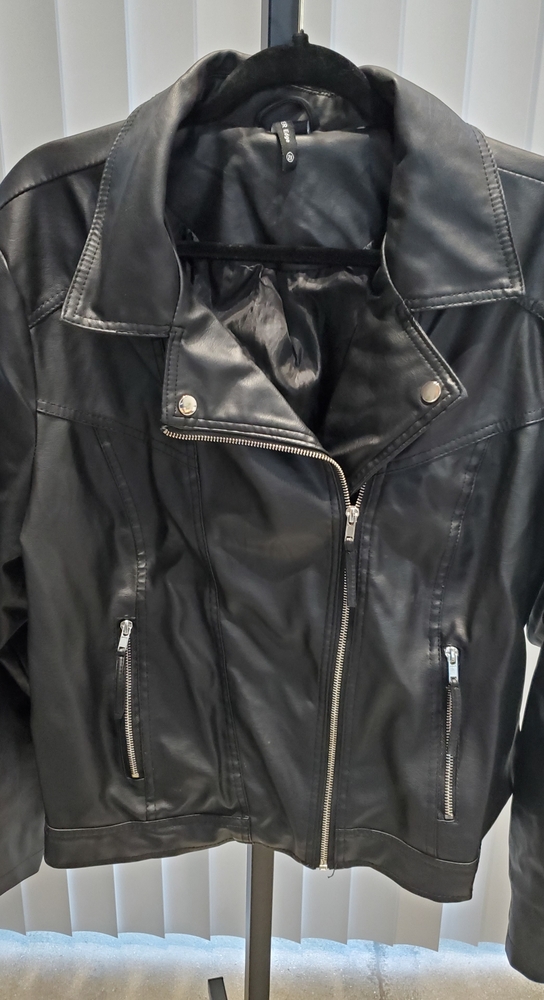 Faux Leather Jacket